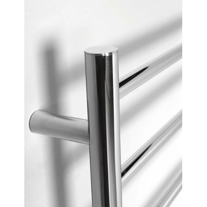 Sapho - Elektrisk håndklædetørrer REDONDO 130 W 116 x 63 cm blank krom