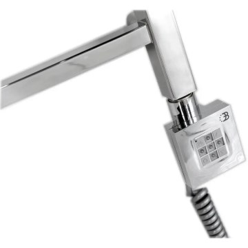 Sapho - Elpatron med termostat KTX 400W, poleret krom
