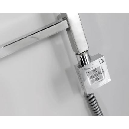 Sapho - Elpatron med termostat KTX 400W, poleret krom