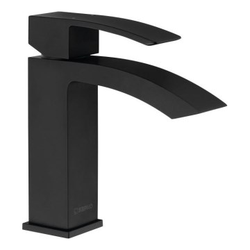 Sapho - GINKO håndvaskarmatur 15,6 cm mat sort