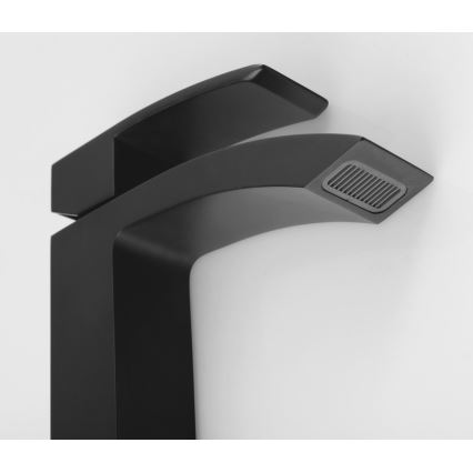 Sapho - GINKO håndvaskarmatur 15,6 cm mat sort