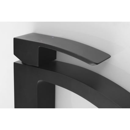 Sapho - GINKO håndvaskarmatur 15,6 cm mat sort