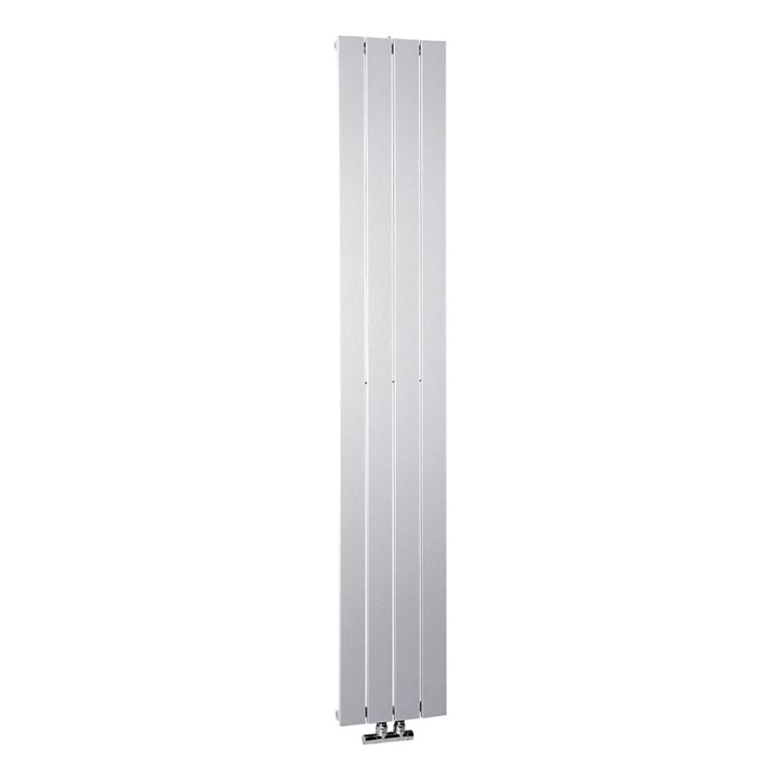 Sapho - Håndklædetørrer COLONNA 614W/230V 29x180 cm sølv