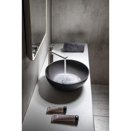 Sapho - Håndvask til bordplade FORMIGO Ø 39 cm beton/antracit