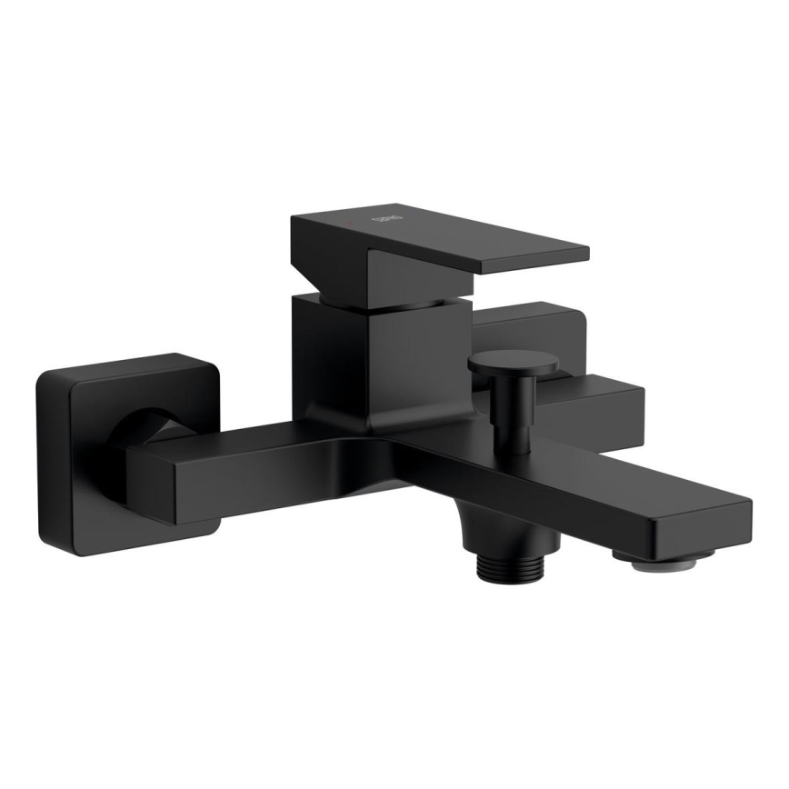 Sapho - Hane til badekar CUBEMIX mat sort