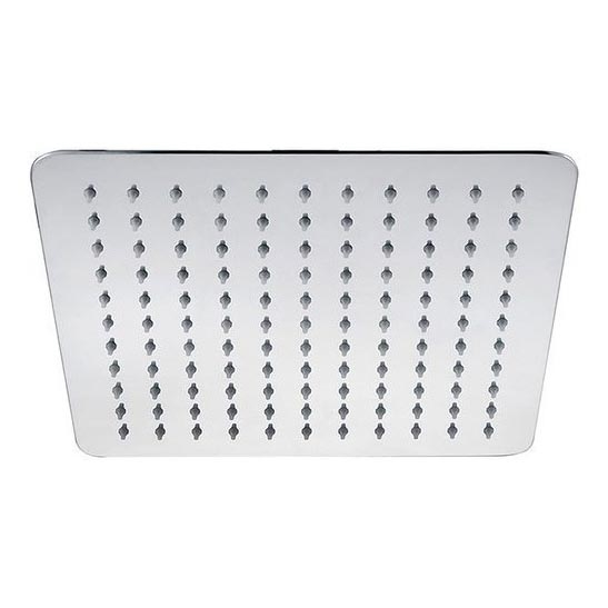 Sapho - Hovedbruser SLIM 25x25 cm poleret rustfri