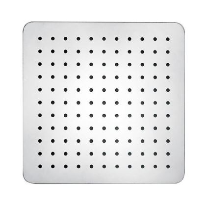 Sapho - Hovedbruser SLIM 25x25 cm poleret rustfri