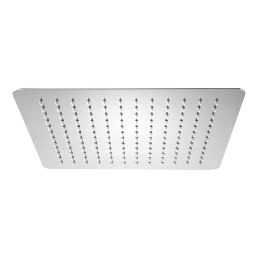 Sapho - Hovedbruser SLIM 30x30 cm poleret rustfri