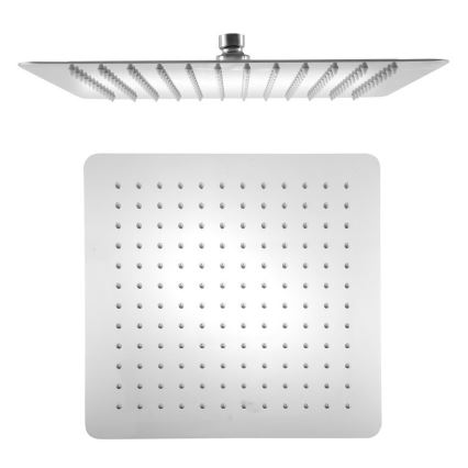 Sapho - Hovedbruser SLIM 30x30 cm poleret rustfri