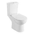 Sapho - Kombi-toilet med bidetbruser, bagudgående afløb, keramik/hvid