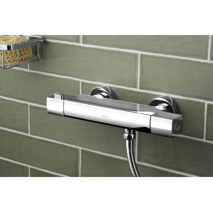 Sapho - MIXONA termostatisk brusebatteri, poleret krom