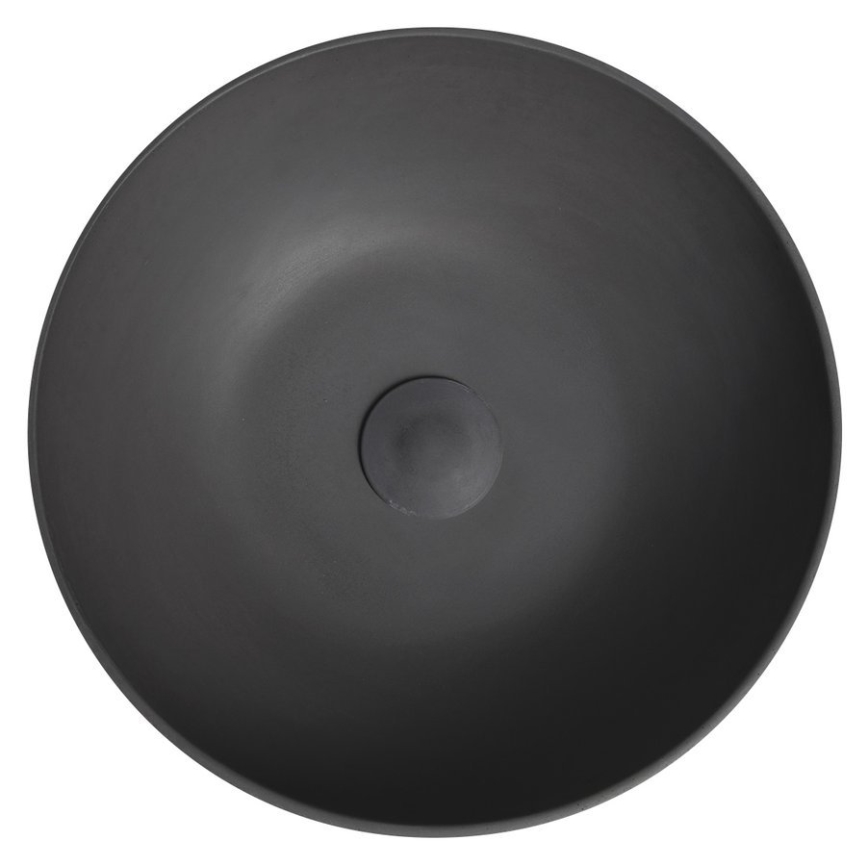 Sapho - Servant til bordplade FORMIGO Ø 39 cm i beton/antracit