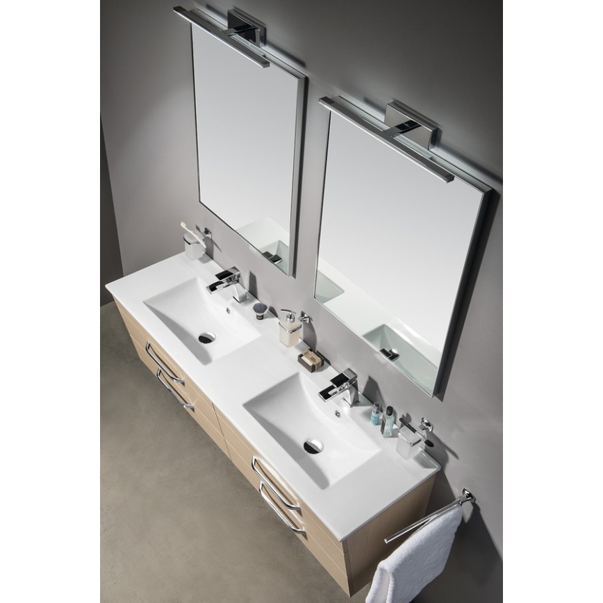 Sapho - Spejl AROWANA 60x80 cm i blank krom