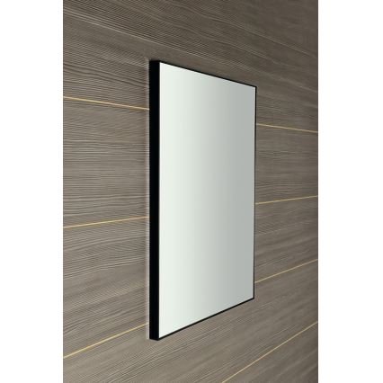 Sapho - Spejl i ramme AROWANA 60x80 cm mat sort