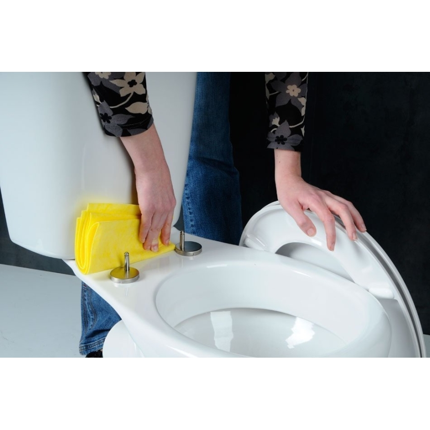 Sapho - Toiletsæde ADINA SoftClose hvid