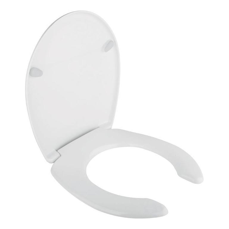 Sapho - Toiletsæde til personer med nedsat funktionsevne hvidt/duroplast