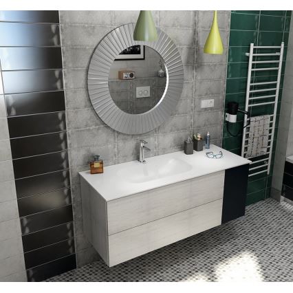 Sapho - Underlimet håndvask ROCKSTONE 67x35,5 cm mat hvid