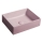 Sapho - Vask til bordplade 47,5x36,5 cm beton/rosa