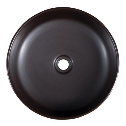 Sapho - Vask til bordplade PRIORI Ø 41 cm brun/blå