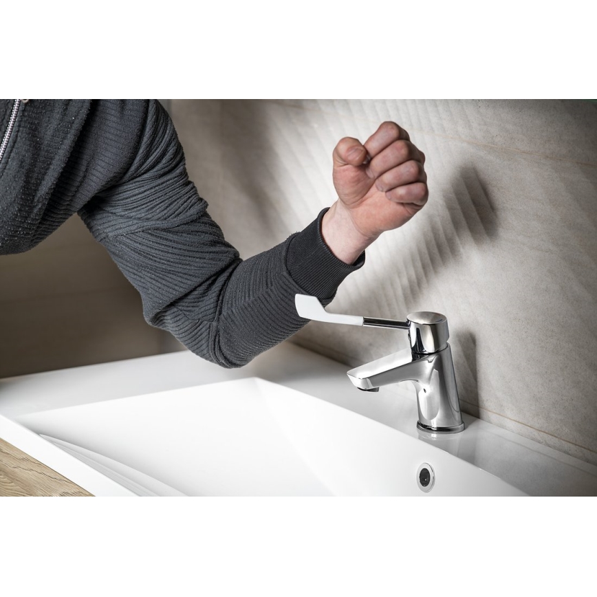 Sapho - Vaskarmatur LEA 15,4 cm, poleret krom