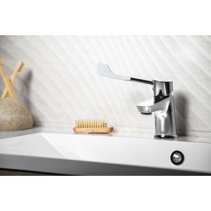 Sapho - Vaskarmatur LEA 15,4 cm, poleret krom