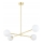 SARIUS loftlampe på stang 4xG9/6W/230V, guld