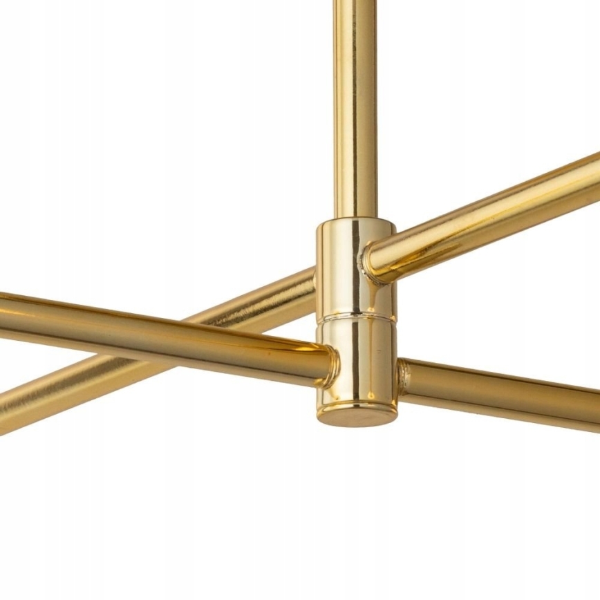 SARIUS loftlampe på stang 4xG9/6W/230V, guld