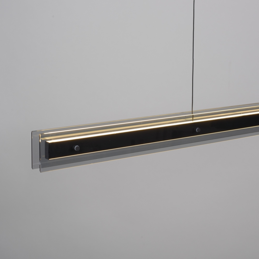 Schöner Wohnen 11316-18 - Dæmpbar LED-pendel på kabel LENA LED/32W/230V 105 cm sort