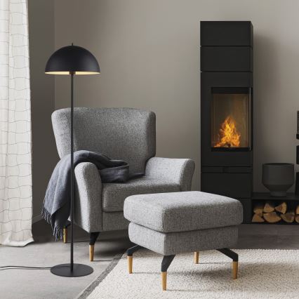 Schöner Wohnen 11727-18 - Gulvlampe ALI 1xE27/25W/230V sort