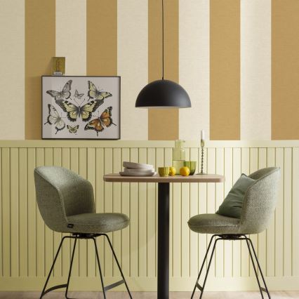 Schöner Wohnen 11728-18 - Pendel med kabel ALI 1xE27/25W/230V Ø 38 cm sort