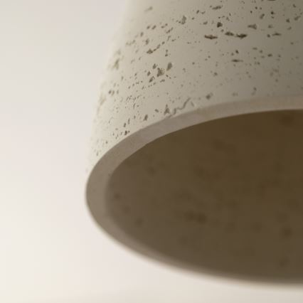 Schöner Wohnen 12541-42 - Pendel med kabel TRAVENTA 3xE27/40W/230V beton