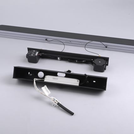 Schöner Wohnen 12577-18 - Dæmpbar LED-pendel på wire ADRIANA ROUND 2xLED/24W/230V 2700/3000/3500/4000/5000K 160 cm sort