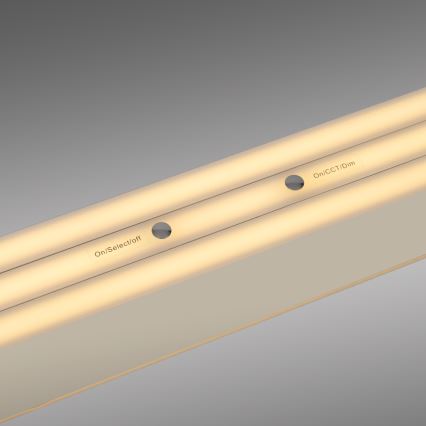 Schöner Wohnen 12577-39 - ADRIANA ROUND dæmpbar LED-pendel på kabel 2xLED/24W/230V 2700/3000/3500/4000/5000K grå