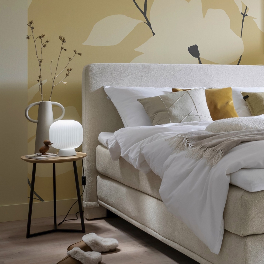 Schöner Wohnen 13573-16 - Bordlampe NAMI 1xE27/25W/230V hvid