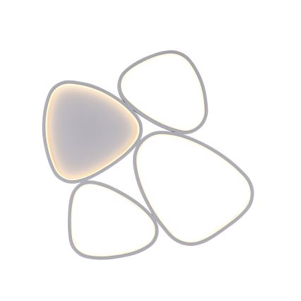 Schöner Wohnen 14038-16 - Dæmpbar LED-loftlampe PEBBLES LED/35,5W/230V hvid