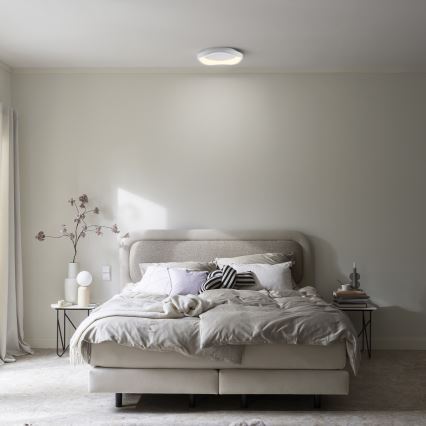 Schöner Wohnen 14233-16 - Dæmpbar LED-loftlampe MONTA LED/21W/230V Ø 40 cm hvid