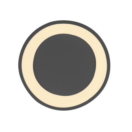 Schöner Wohnen 14233-18 - LED dæmpbar loftlampe MONTA LED/21W/230V Ø 40 cm sort