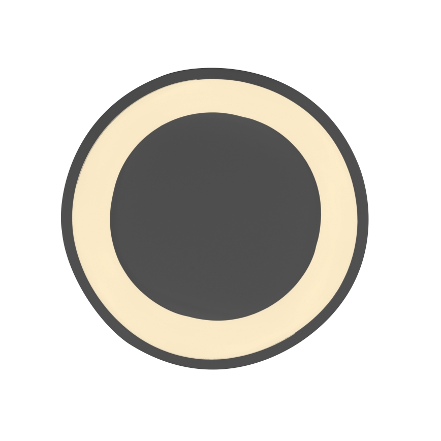 Schöner Wohnen 14233-18 - LED dæmpbar loftlampe MONTA LED/21W/230V Ø 40 cm sort