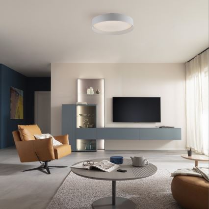 Schöner Wohnen 14594-16 - LED-dæmpbar loftlampe TAVOLI LED/20W/230V 2700-6500K Ø 39 cm hvid + fjernbetjening