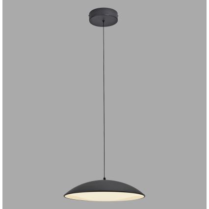 Schöner Wohnen 14606-18 - LENTE LED/17W/230V, dæmpbar LED-pendel på wire, Ø 40 cm, sort