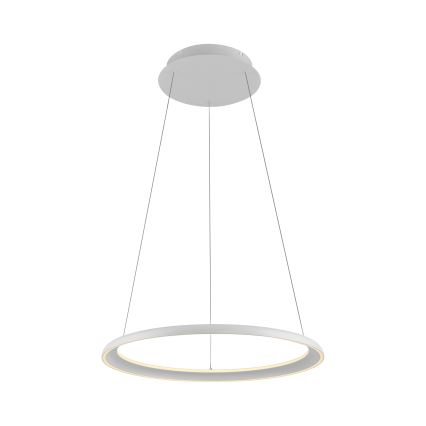 Schöner Wohnen 15570-16 - Dæmpbar LED-pendel på kabel QUILLO LED/36W/230V Ø 60 cm hvid