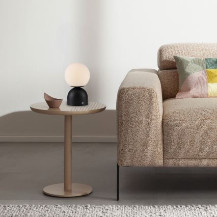 Schöner Wohnen 19218-18 - LED dæmpbar berøringsbetjent opladelig bordlampe RUDI LED/1,2W/5V 3000-6000K 1200 mAh sort