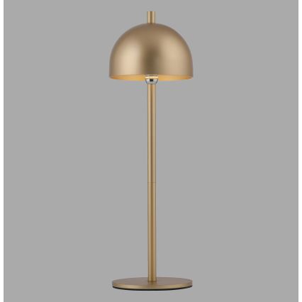 Schöner Wohnen 19244-12 - dæmpbar, berøringsbetjent, genopladelig udendørs bordlampe BELLIS LED/2,5W/5V 2600 mAh IP54 guld