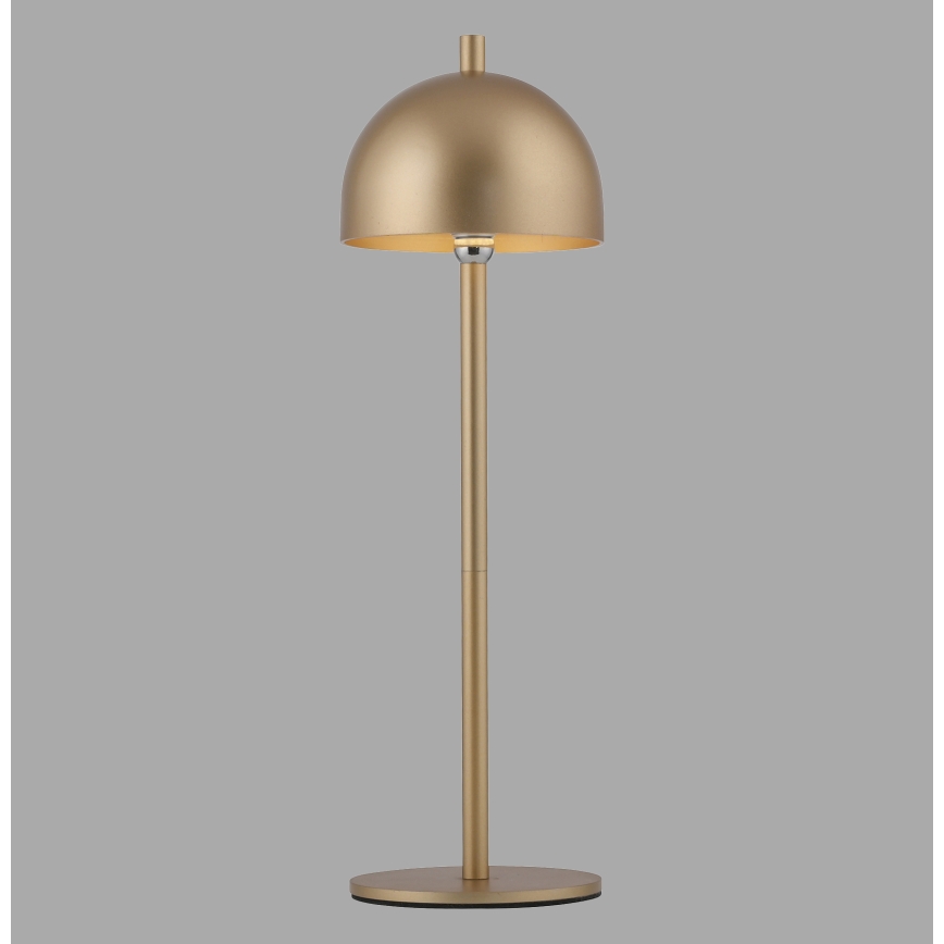 Schöner Wohnen 19244-12 - dæmpbar, berøringsbetjent, genopladelig udendørs bordlampe BELLIS LED/2,5W/5V 2600 mAh IP54 guld