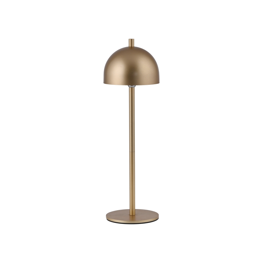 Schöner Wohnen 19244-12 - dæmpbar, berøringsbetjent, genopladelig udendørs bordlampe BELLIS LED/2,5W/5V 2600 mAh IP54 guld