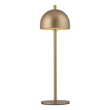 Schöner Wohnen 19244-12 - dæmpbar, berøringsbetjent, genopladelig udendørs bordlampe BELLIS LED/2,5W/5V 2600 mAh IP54 guld