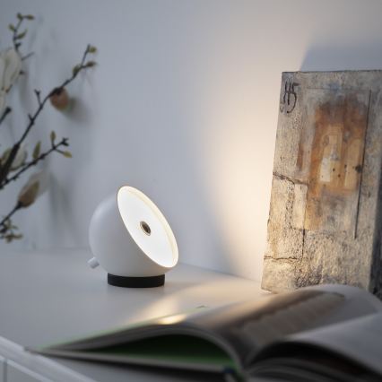 Schöner Wohnen 19244-16 - LED-dæmpbar berøringsbetjent genopladelig udendørs bordlampe BELLIS LED/2,5W/5V 2600 mAh IP54 hvid