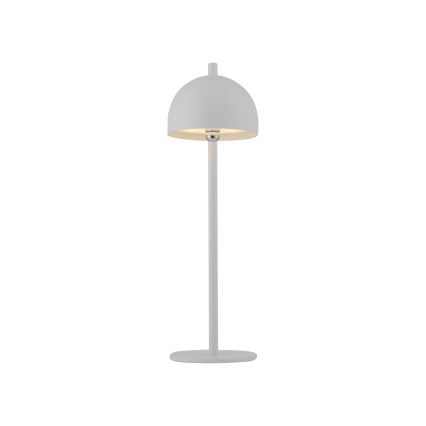 Schöner Wohnen 19244-16 - LED-dæmpbar berøringsbetjent genopladelig udendørs bordlampe BELLIS LED/2,5W/5V 2600 mAh IP54 hvid
