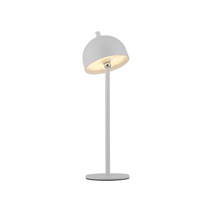 Schöner Wohnen 19244-16 - LED-dæmpbar berøringsbetjent genopladelig udendørs bordlampe BELLIS LED/2,5W/5V 2600 mAh IP54 hvid