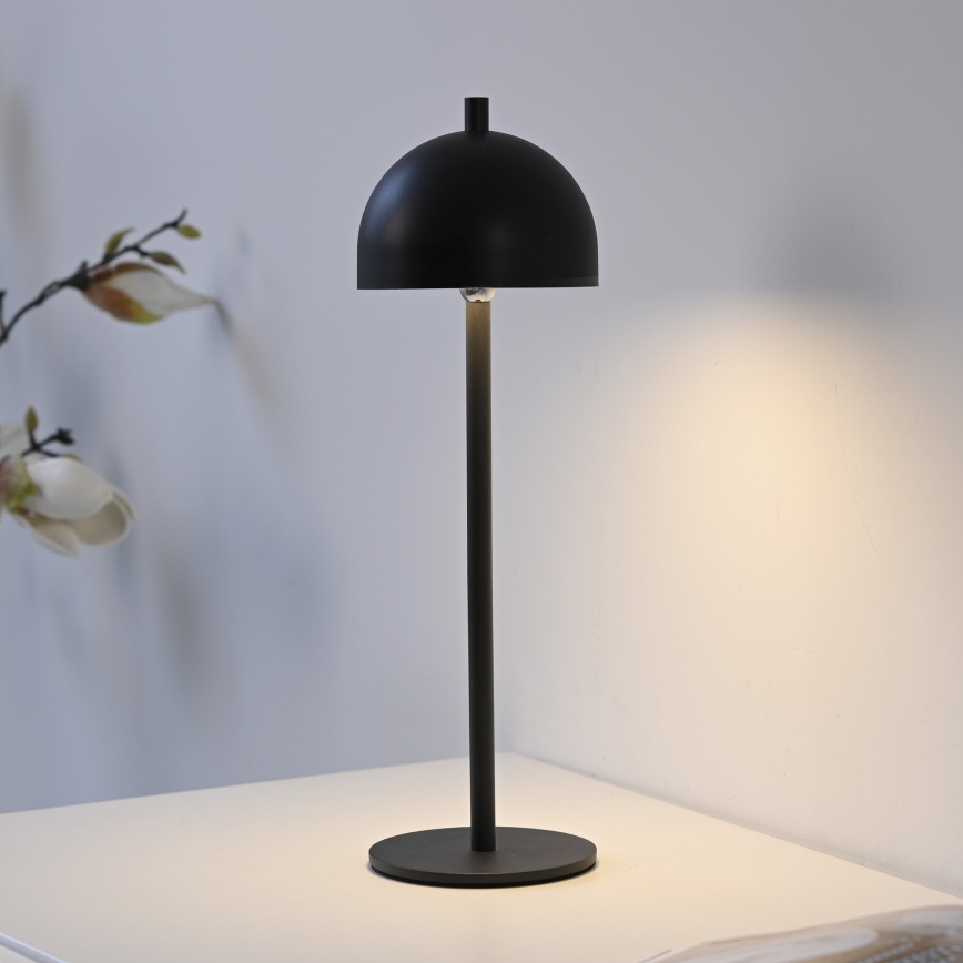 Schöner Wohnen 19244-18 - LED dæmpbar berøringsbetjent genopladelig udendørs bordlampe BELLIS LED/2,5W/5V 2600 mAh IP54 sort